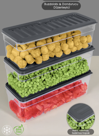 Fresh Box Derin Saklama Kabı 2470 ml